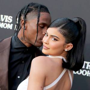 Kylie Jenner Wears Travis Scott "Astroworld" Merch
