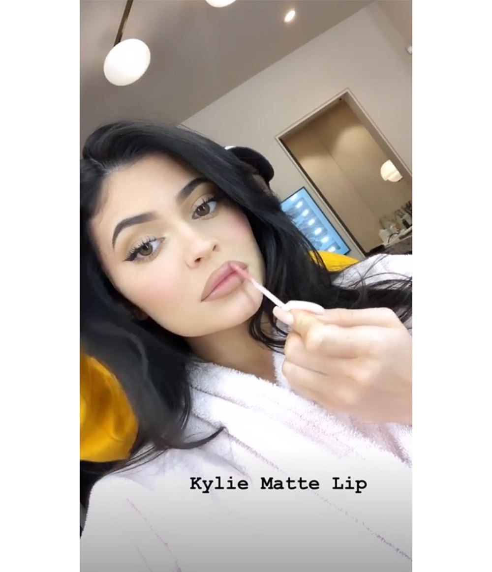 Kylie Lip-Kit Makeup Tutorial - Step Two
