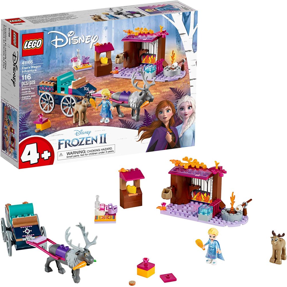 LEGO Disney Frozen II Elsa’s Wagon Carriage Adventure 41166 Building Kit