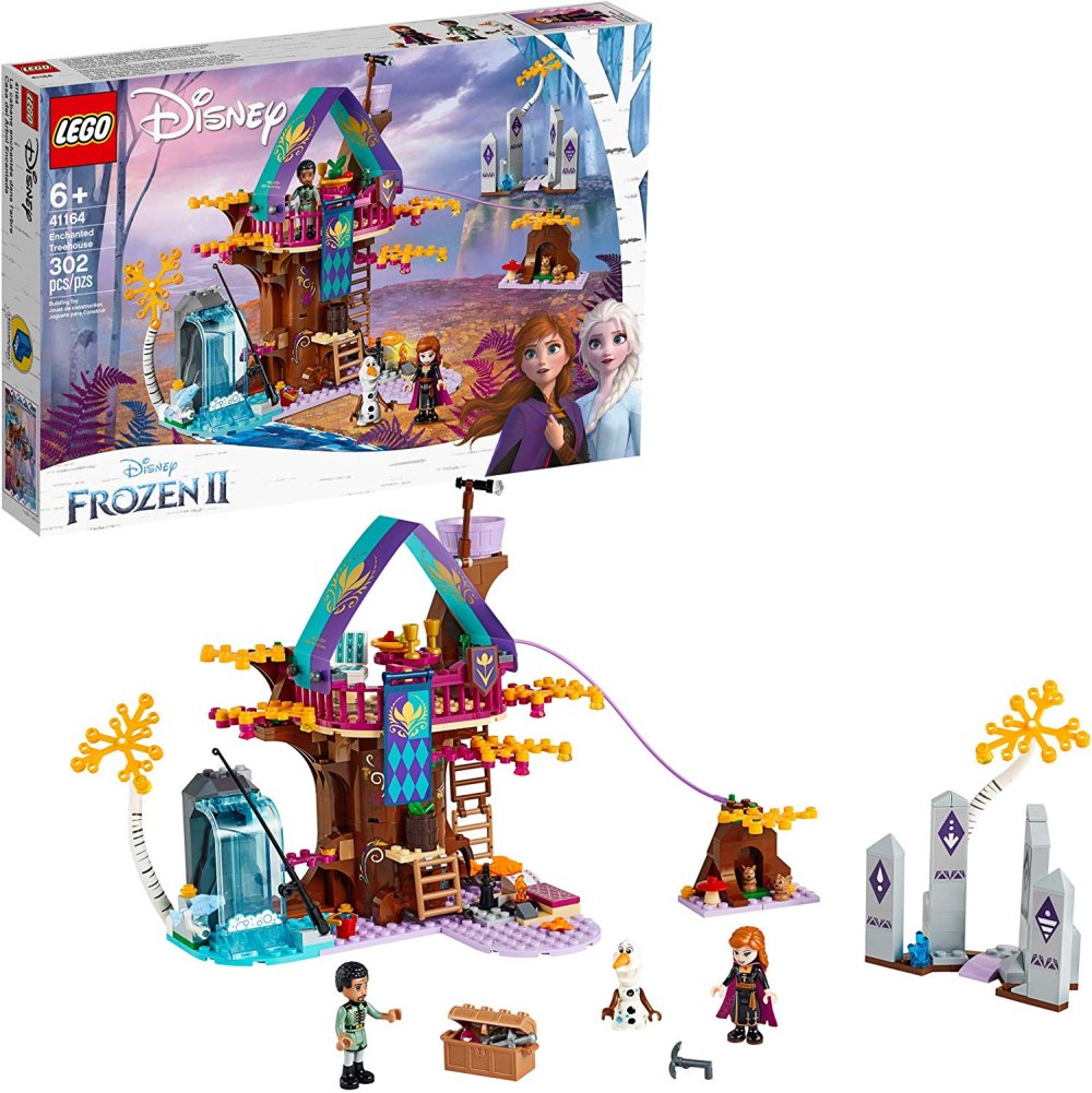 LEGO Disney Frozen II Enchanted Treehouse 41164 Toy Treehouse Building Kit