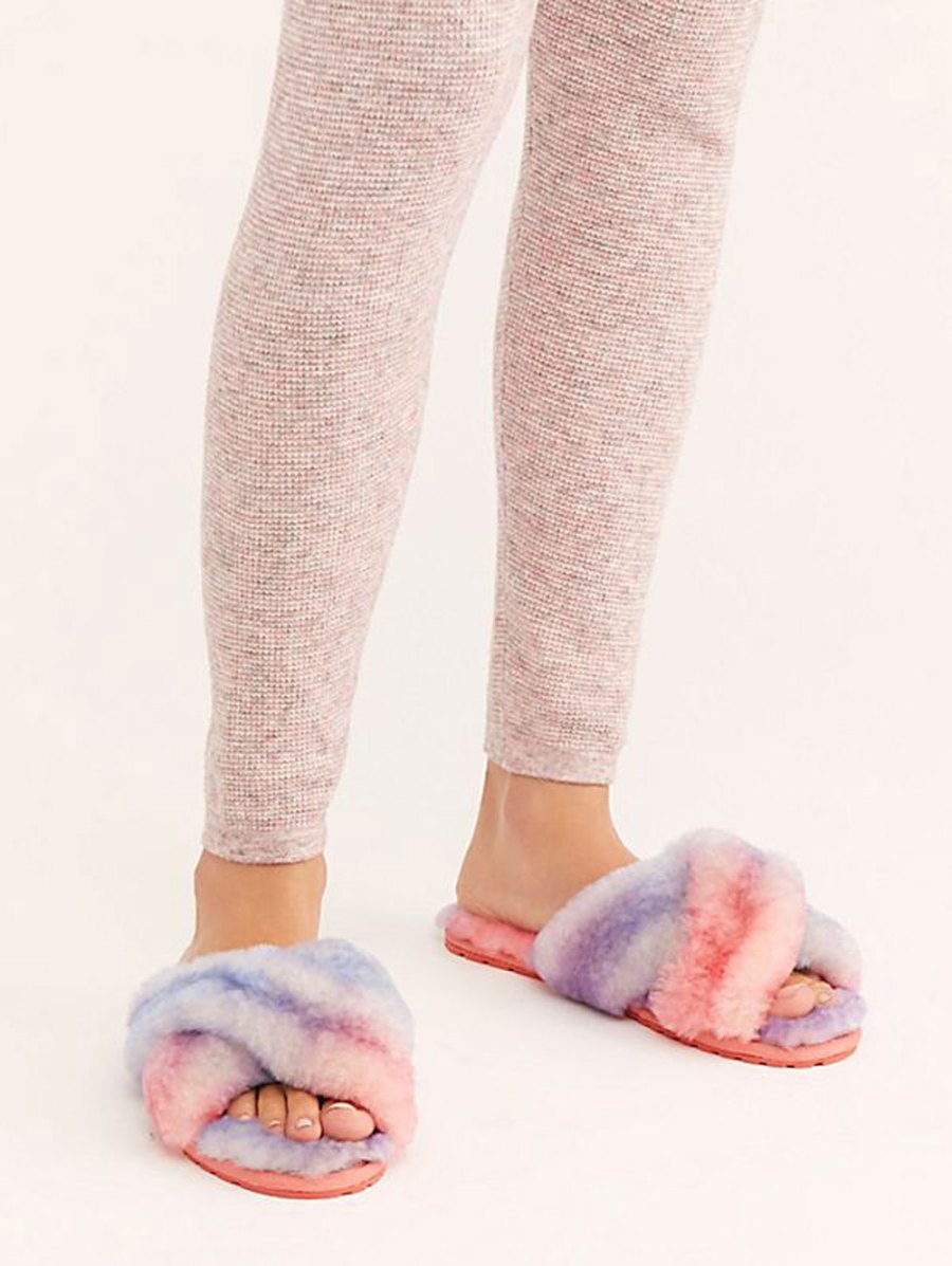 Last-Minute Gifts - Free People Tie-Dye Mayberry Slipper