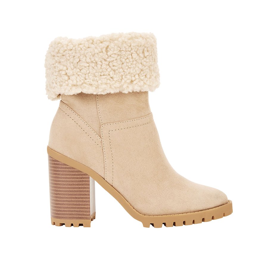 Last-Minute Gifts - Scoop Women’s Stacey Shearling Fold Over Boots