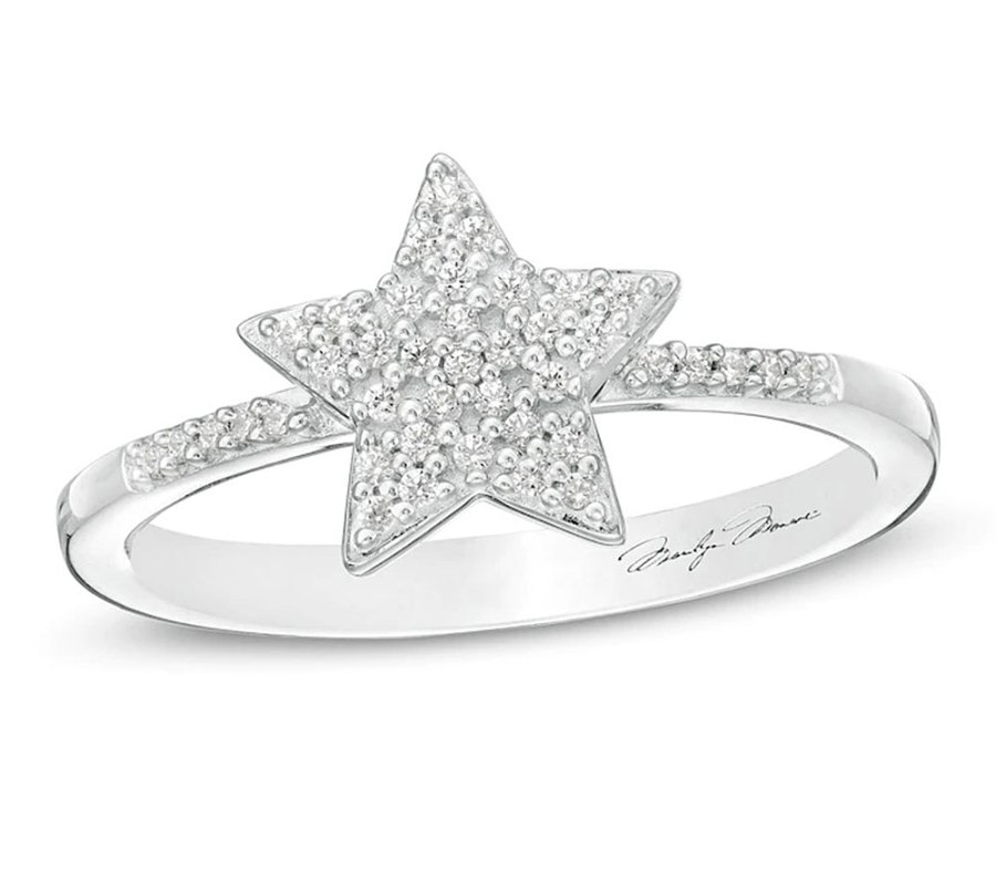 Last-Minute Gifts - Zales Marilyn Monroe Collection Diamond Star Ring