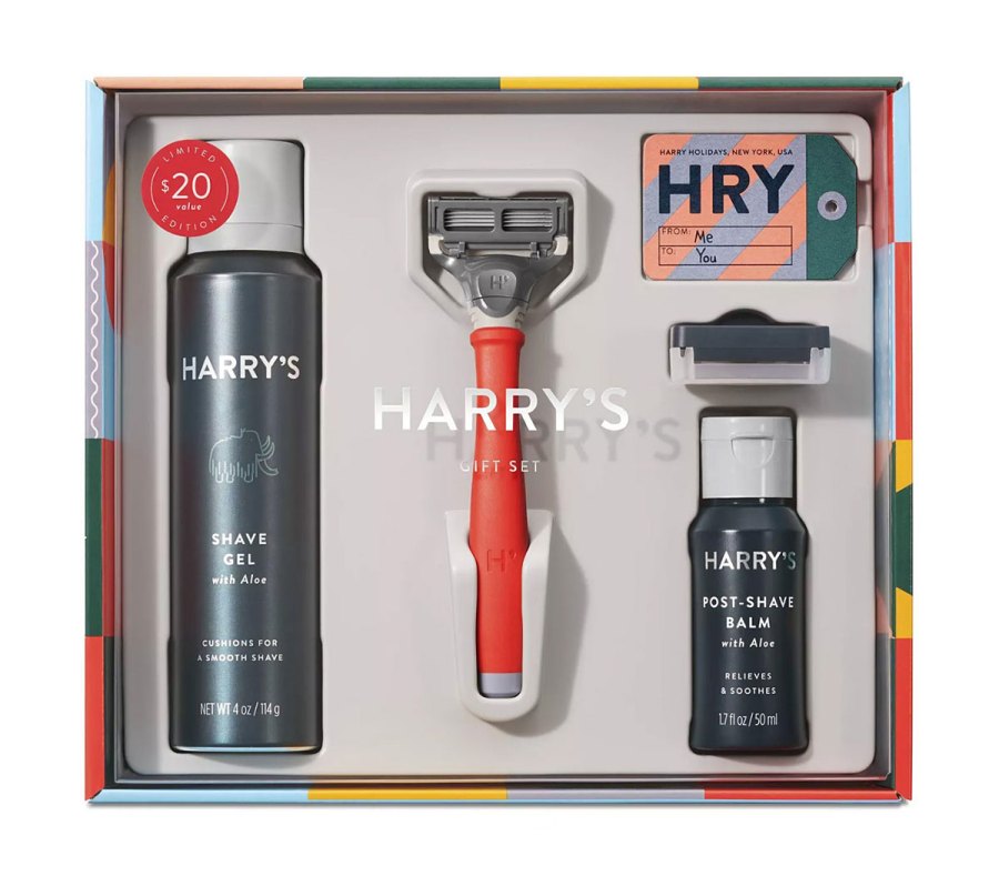 Last-Minute Gifts - Harry’s Holiday Gift Set With Limited Edition Handle