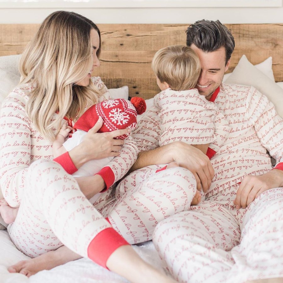 Lauren Conrad Liam James Charlie Wolf Tell Celebrity Babies Rocking Festive Pajamas All Holiday Season Long