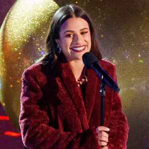 Lea Michele's Look at the Rockefeller Center Tree Lighting