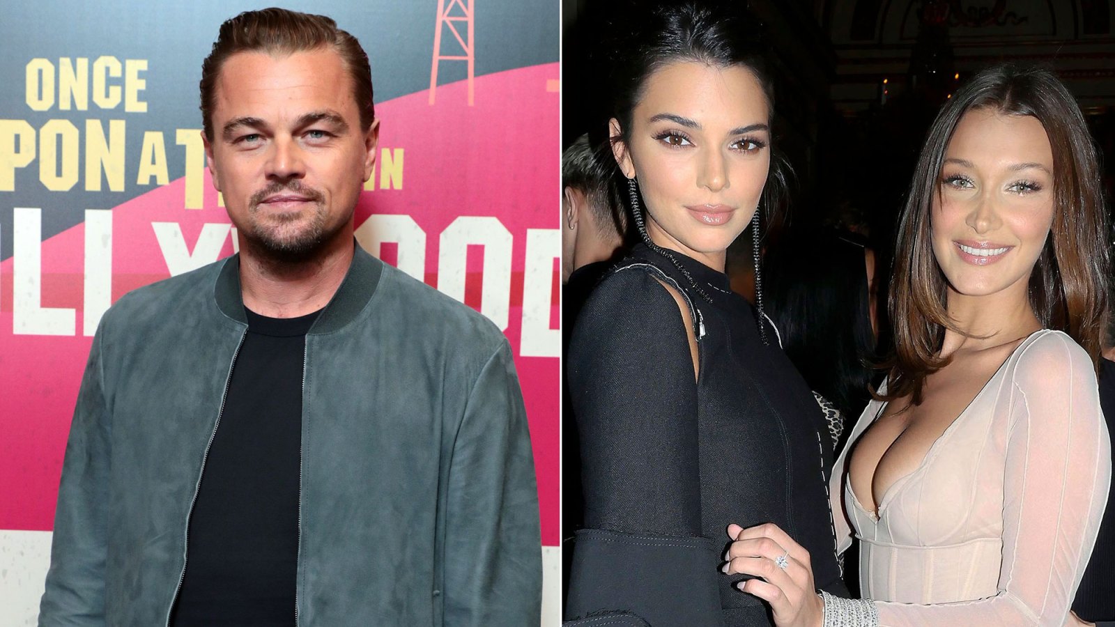 Leonardo DiCaprio Spotted With Kendall Jenner, Hadid Sisters at Art Basel Miami Afterparty