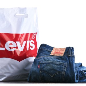 Levi's Shopping Bag and Jeans
