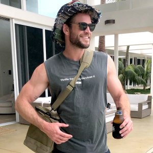 Liam Hemsworth muscles post Miley divorce