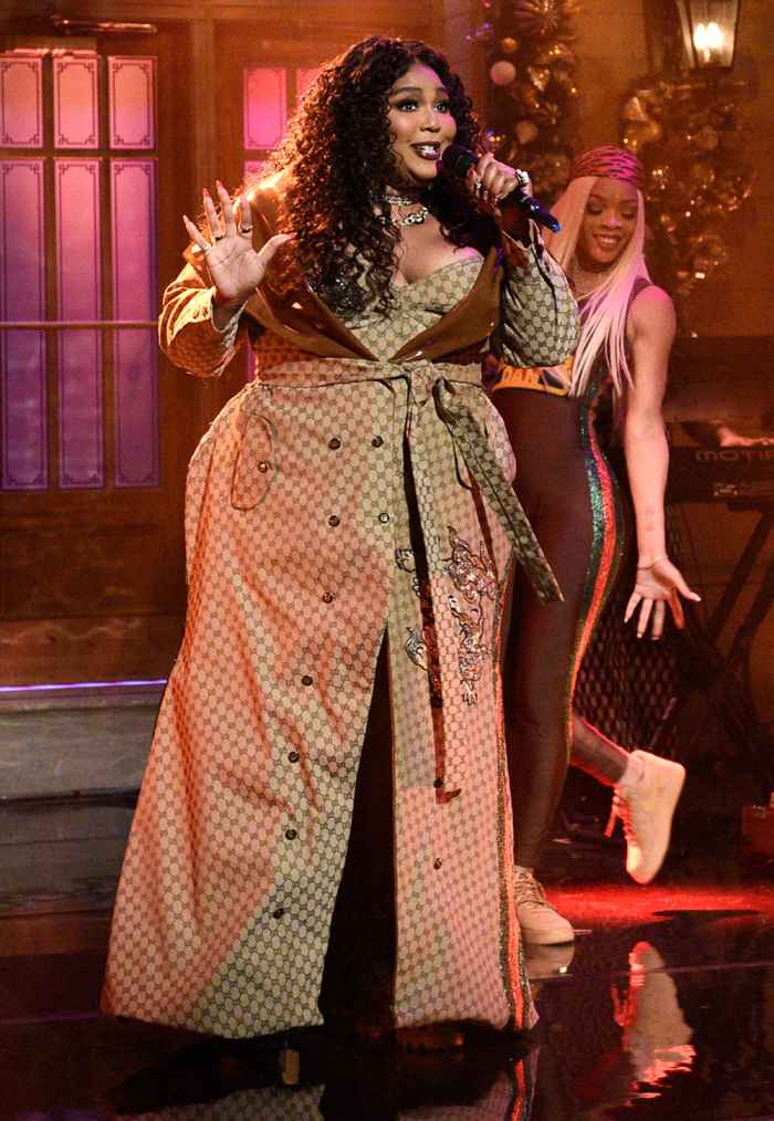 Lizzo Shows Butt in Sheer Tuxedo During 'SNL' Performance