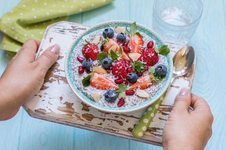 Low Carb Chia Pudding 8 High-Protein, Low-Carb Breakfast Recipes That Will Keep You Full Longer