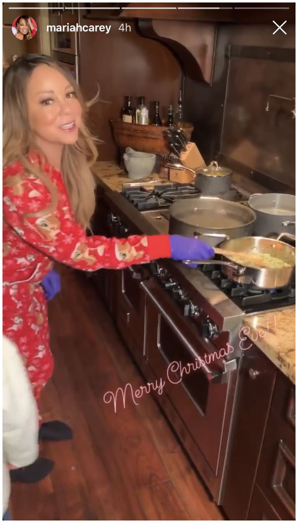 Mariah Carey Holiday Eats