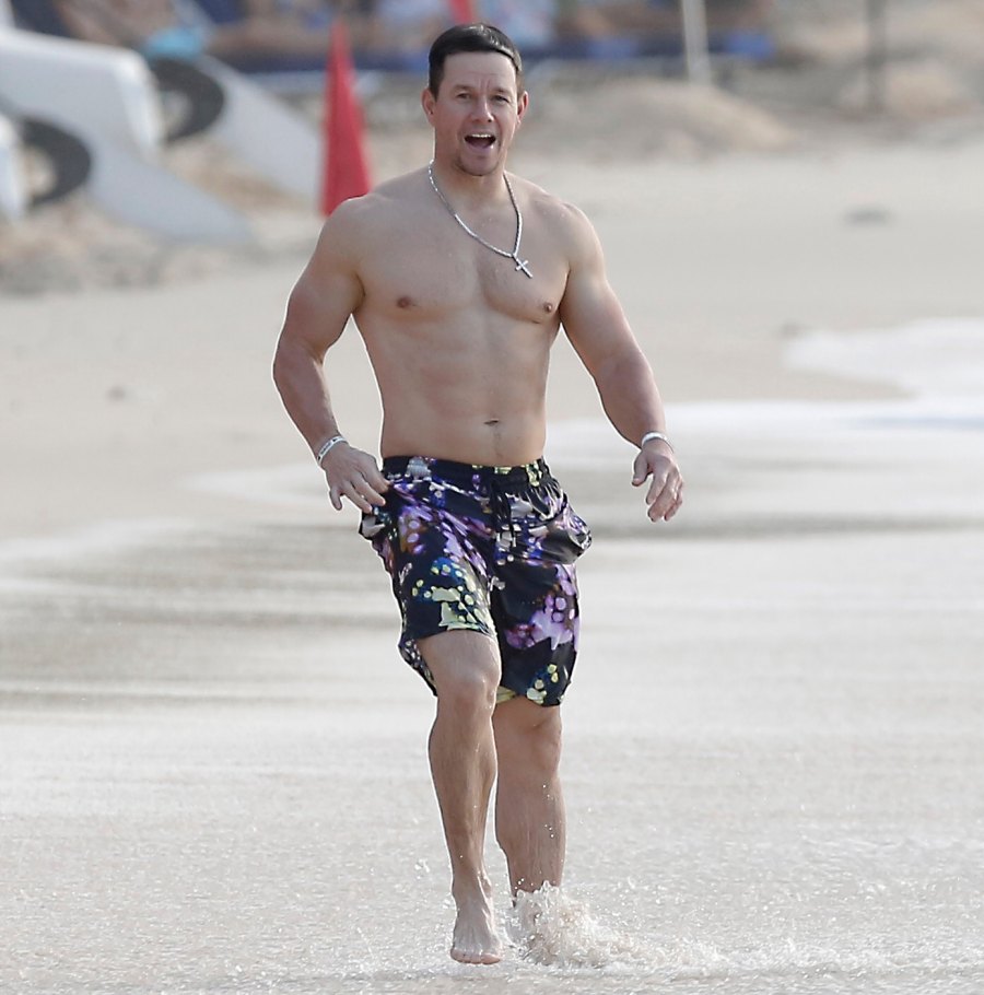 Mark Wahlberg, Wife Rhea Durham Rock Their Toned Bodies on the Beach