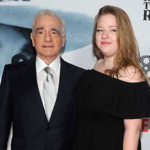 Martin Scorsese and Francesca Scorsese Rolling Thunder Revue Red Carpet Marvel Wrapping Paper