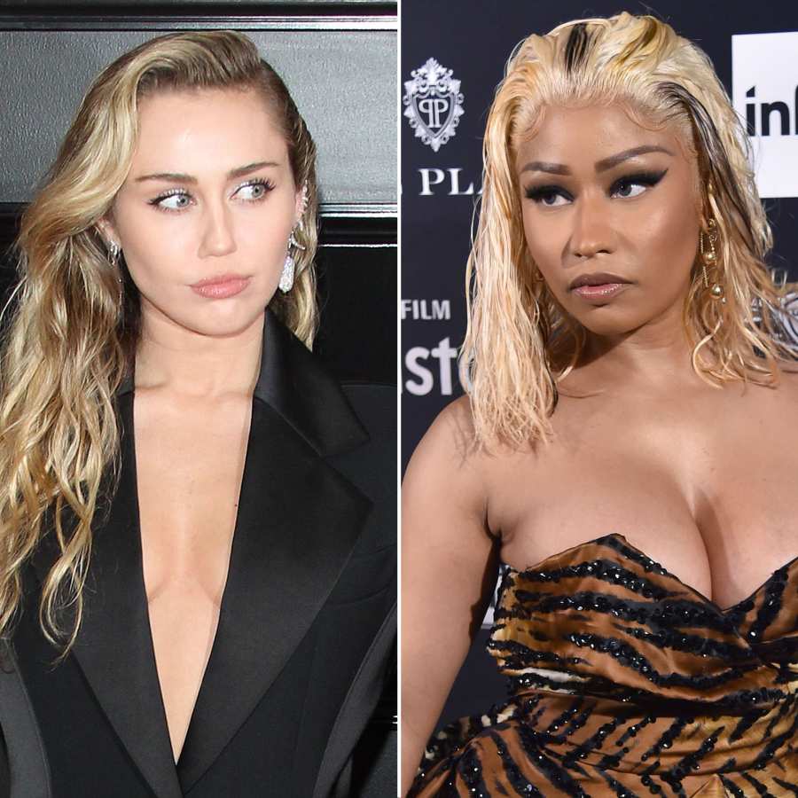 Miley Cyrus and Nicki Minaj Biggest Celebrity Feuds of 2010s