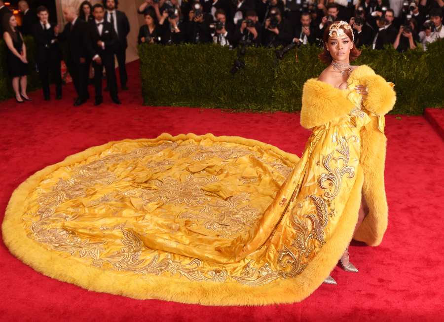 Most Stylish Moments of the Decade - Rihanna at the 2015 Met Gala