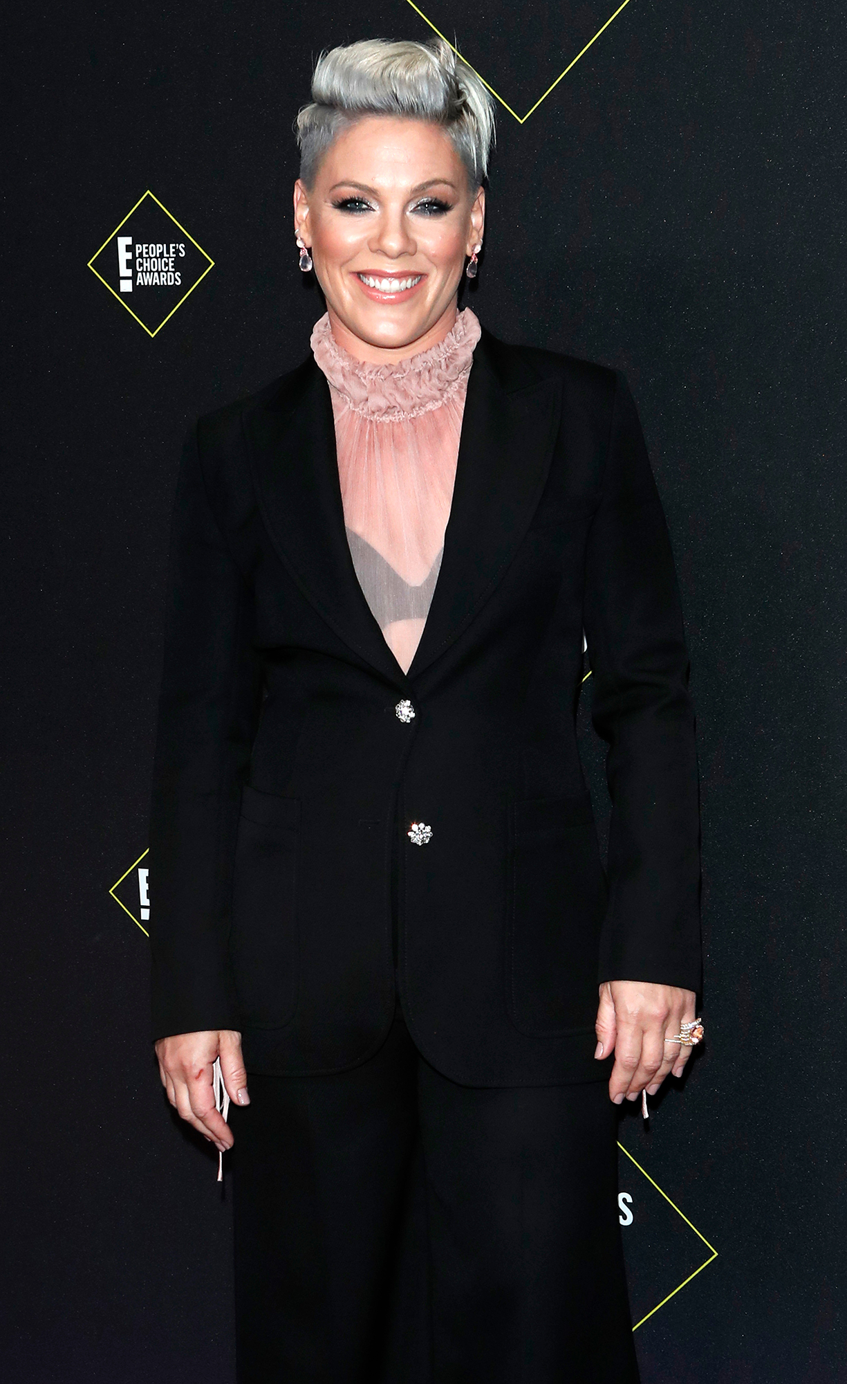 Pink Wields a Champagne Gun During Ski Vacation With Her Family