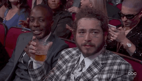 Giphy Post Malone at the 2019 AMAs