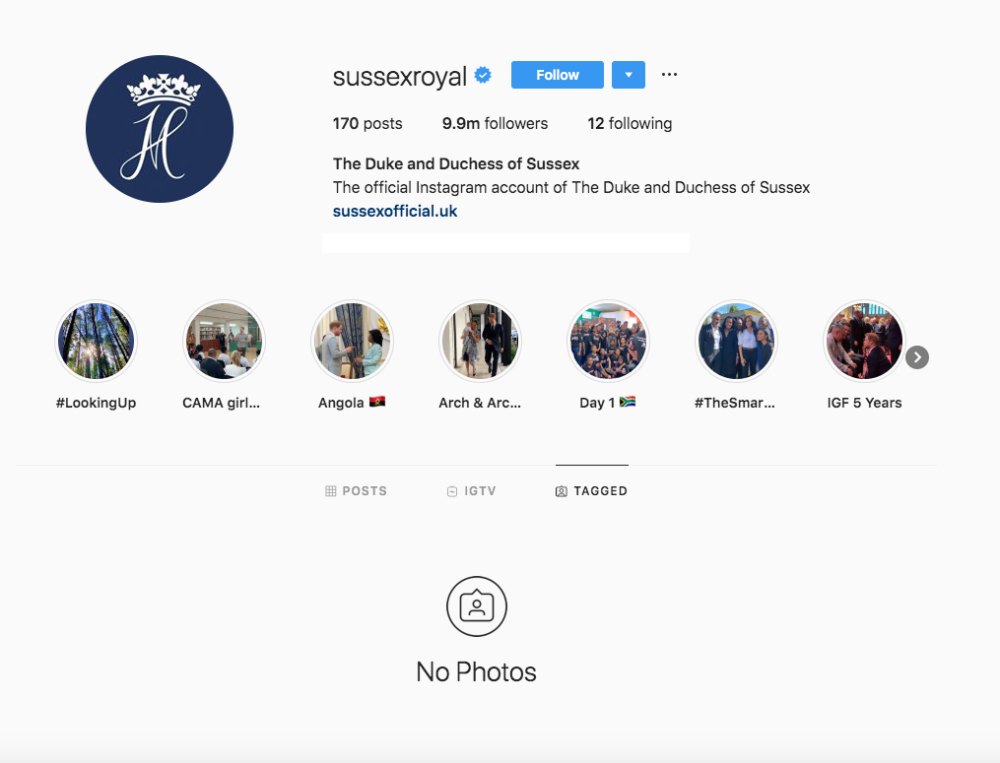 Prince-Harry,-Duchess-Meghan-Don't-Show-Tagged-Photos-on-Instagram