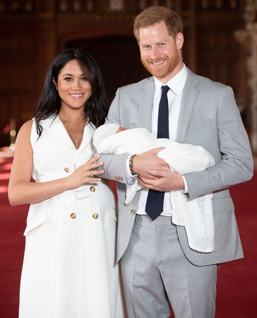 Prince Harry and Meghan Duchess of Sussex and Archie Christmas Card