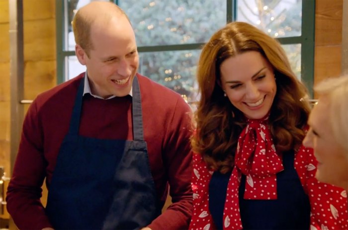 Prince William and Kate Cooking A Berry Royal Christmas
