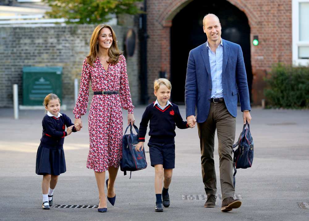 Princess Charlotte Duchess Kate Prince William Prince George