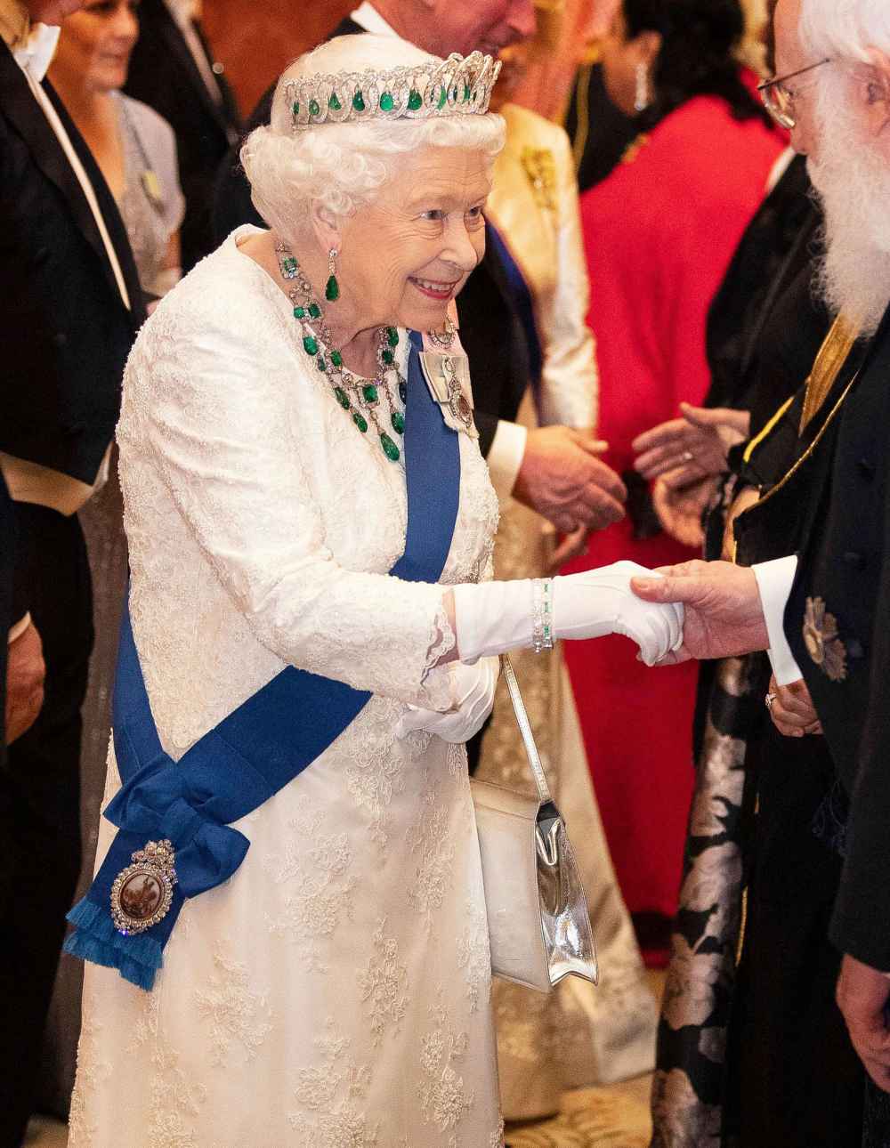 Queen Elizabeth Diplomatic Reception Buckingham Palace December 11, 2019