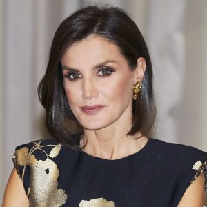Queen Letizia Floral Gown November 28, 2019