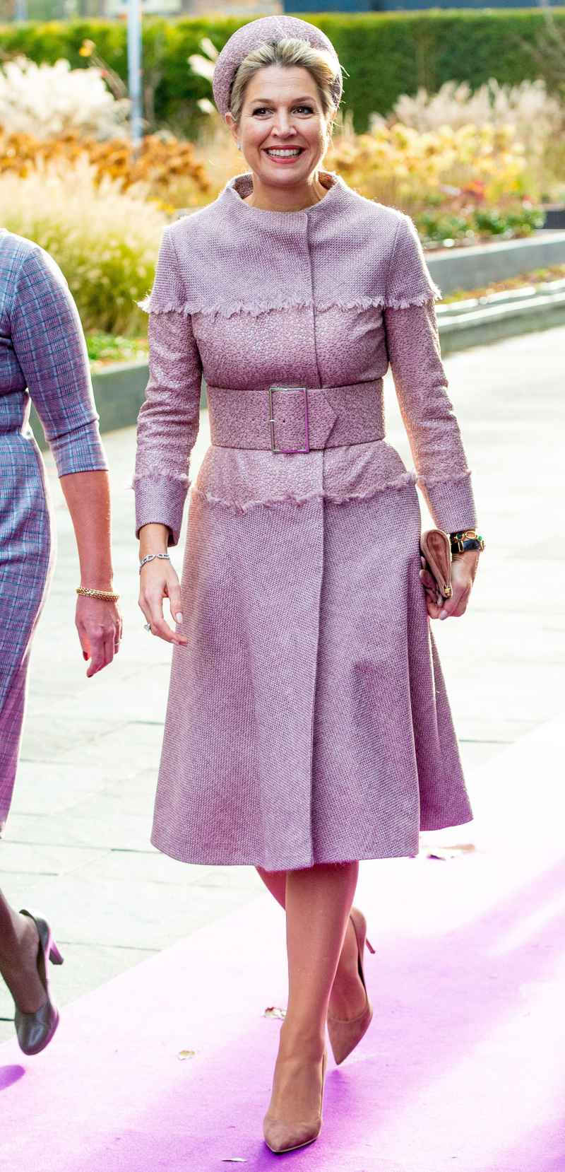 Queen Maxima Pink Dress November 29, 2019