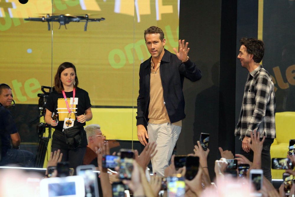 Ryan Reynolds Almost Crushed By Fans Toppling Barricade at Comic-Con in Brazil