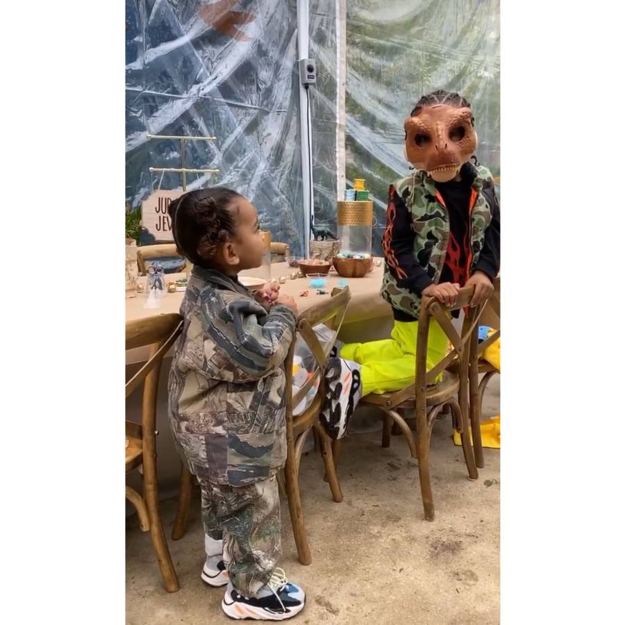 Kim Kardashian Throws Son Saint a ‘Jurassic Park’-Themed Birthday Party
