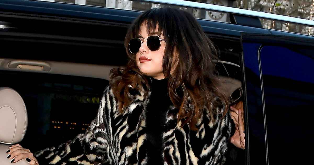 Selena Gomez Just Wore a Mango Coat With $1,480 Louis Vuitton Boots