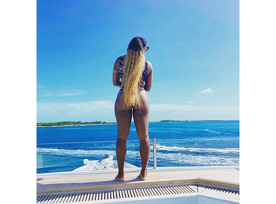 Serena Williams Ombre Ponytail