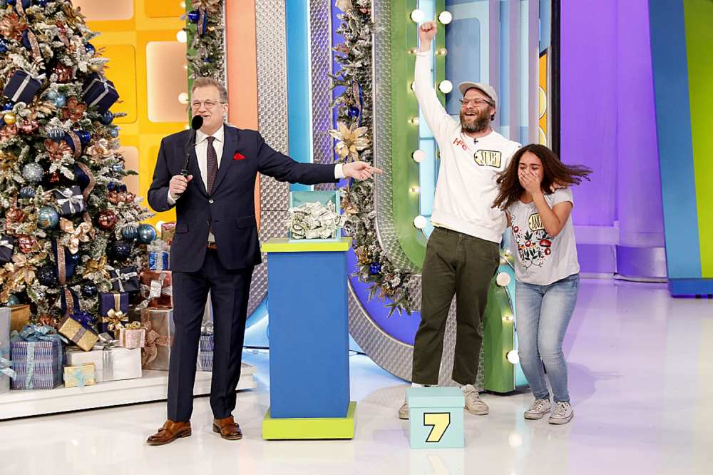 Seth Rogen Makes Appearance on The Price Is Right