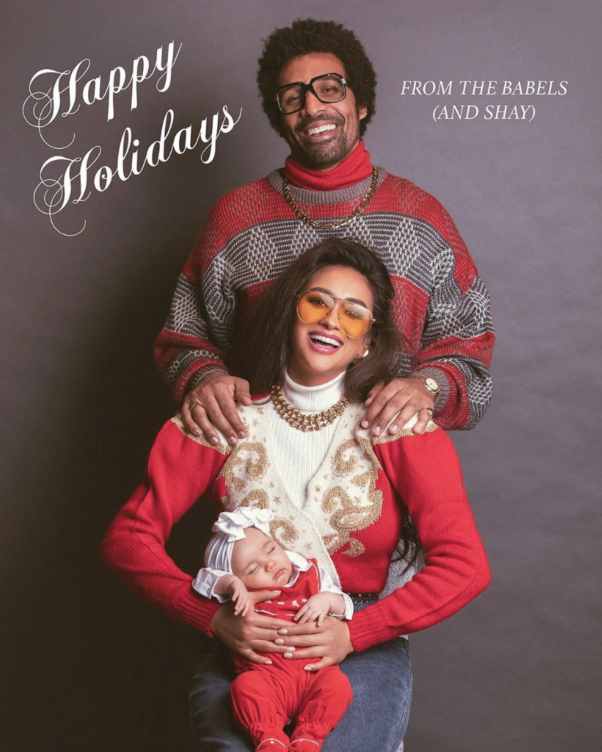 Shay Mitchell holiday card