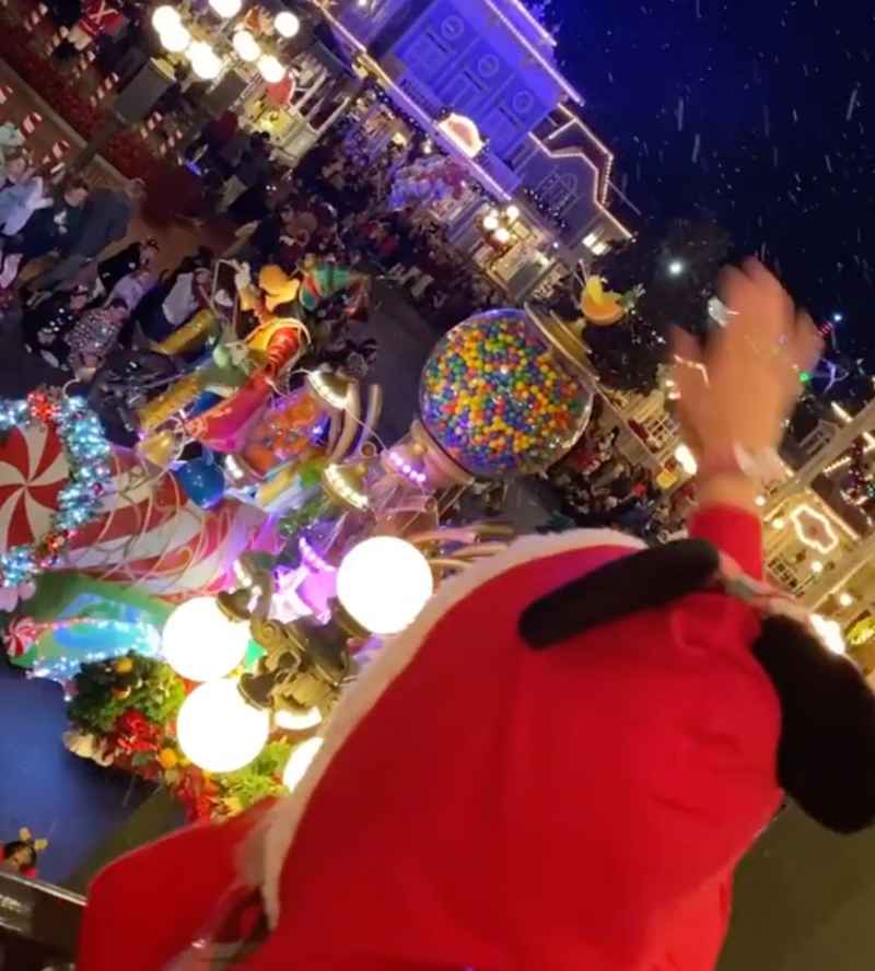 Stars Visit Disney During the Holidays