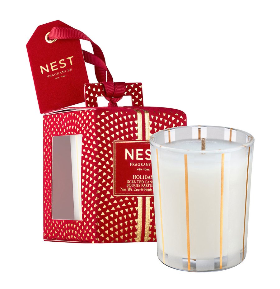 Stocking Stuffers Gift Guide - Nest Holiday Scented Candle Ornament