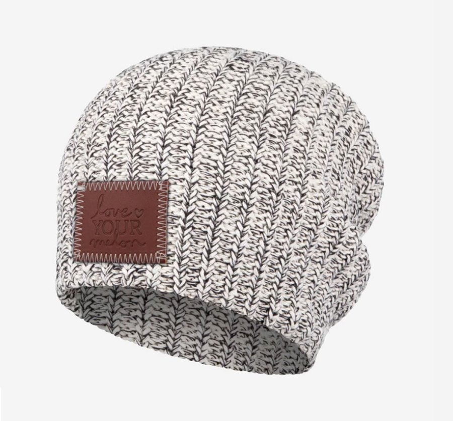 Stocking Stuffers Gift Guide - Love Your Melon Black Speckled Beanie