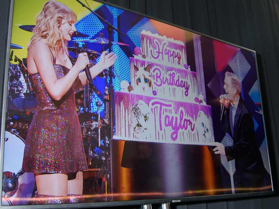 Taylor Swift Celebrates Her 30th Birthday With Cat Cake and Sweet Message From Katy Perry