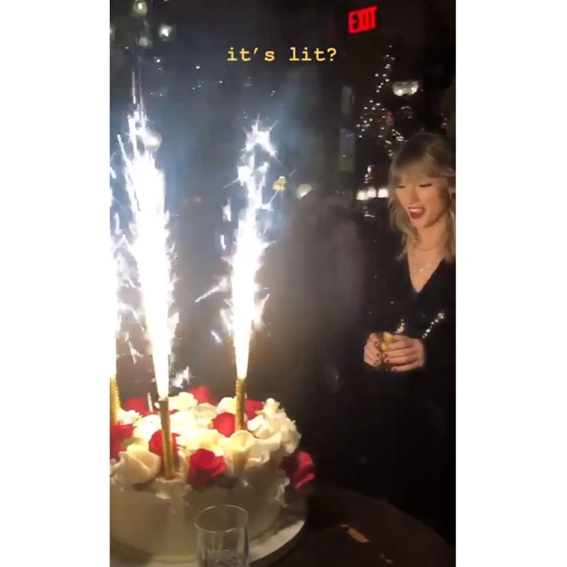 Taylor Swift Celebrates Her 30th Birthday With Cat Cake and Sweet Message From Katy Perry