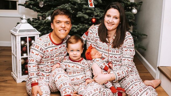 Tori Roloff Surprised Son Jackson Touched Newborn Sister in Family Christmas Photo
