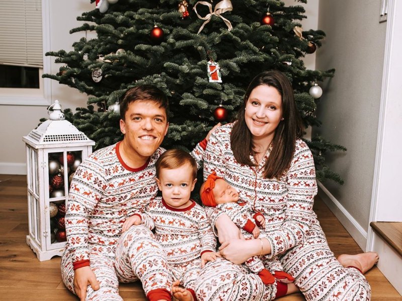 Tori Roloff Surprised Son Jackson Touched Newborn Sister in Family Christmas Photo
