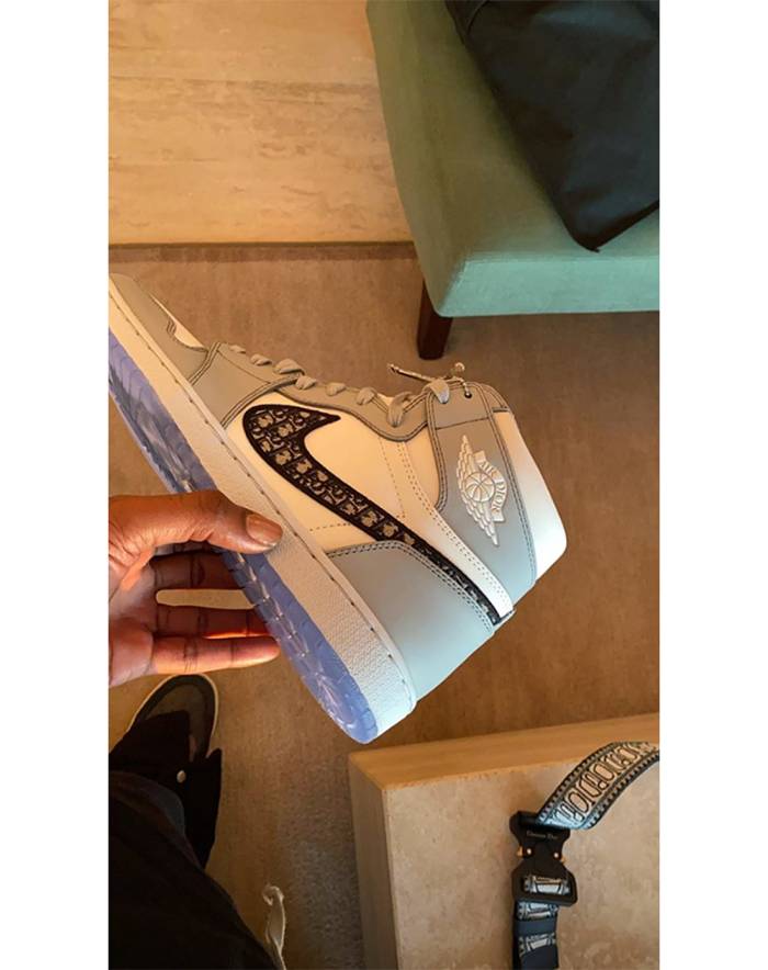 Travis Scott's Dior x Air Jordan Sneaker