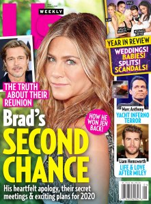 Us Weekly Cover Issue 0120 Jennifer Aniston Brads Second Chance
