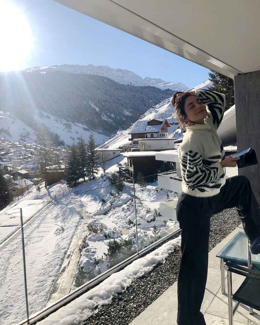 Vanessa Hudgens Swiss Getaway Is Vacation Goals