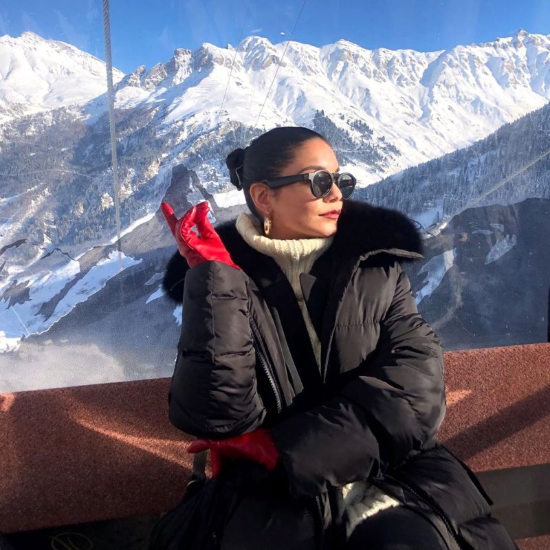 Vanessa Hudgens Swiss Getaway Is Vacation Goals