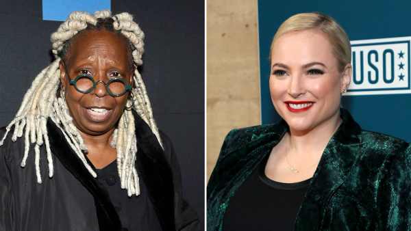 Whoopi Goldberg Tells View Cohost Meghan McCain to Stop Talking