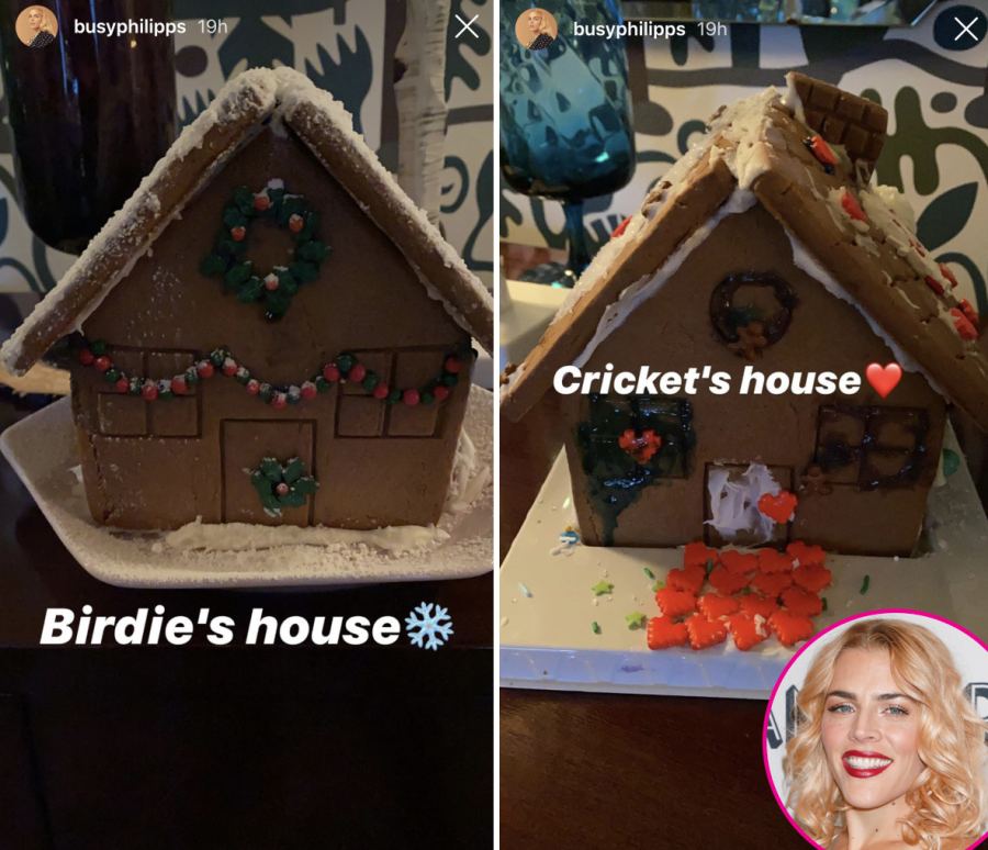 busy philipps gingerbread house