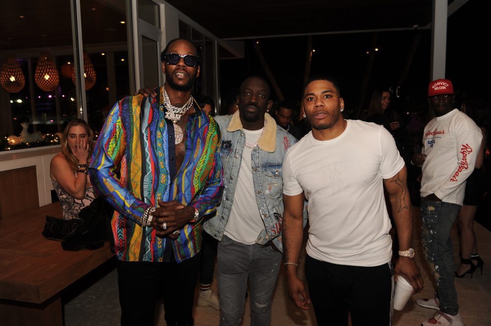 Claire Holt, Nelly, 2 Chainz, More Attend Wayne and Cynthia Boich’s Art Basel Party in Miami