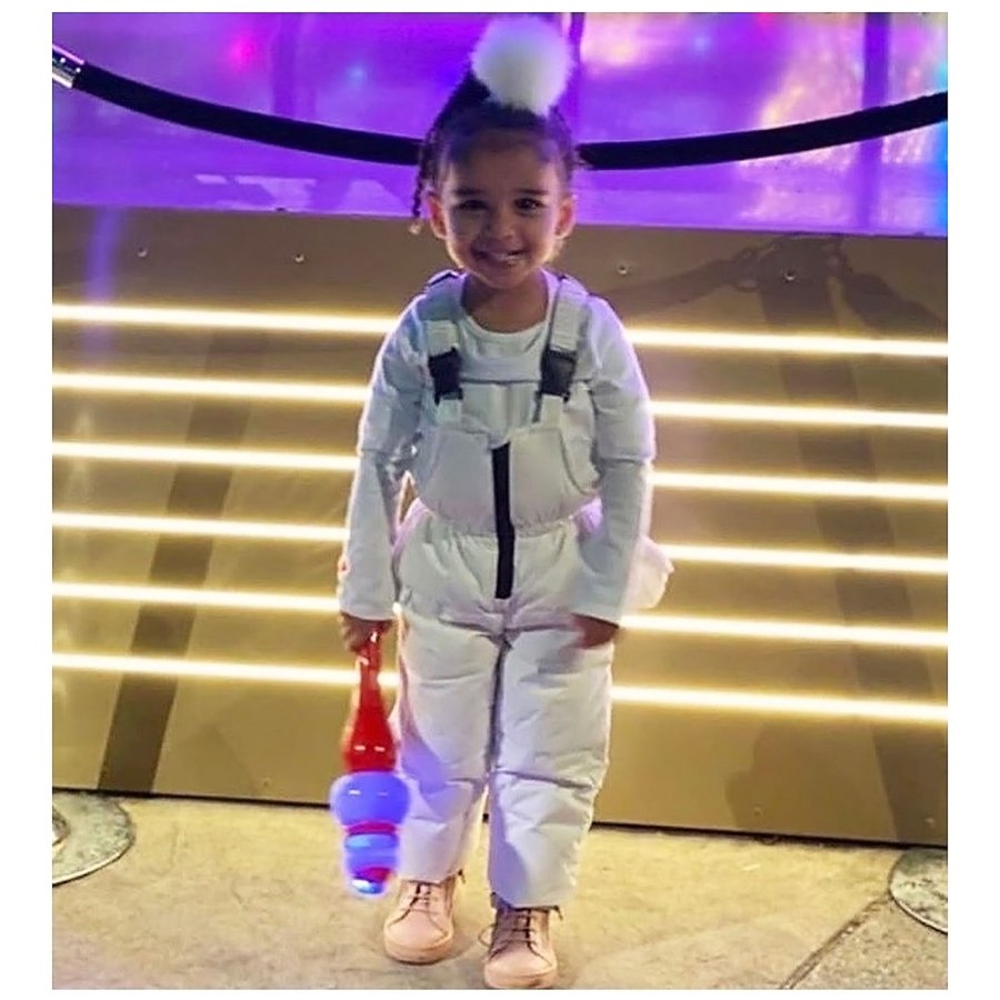 Dream Kardashian White on White